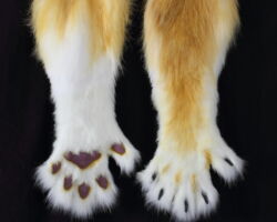 Fennec fox pilot realistic fursuit partial 14